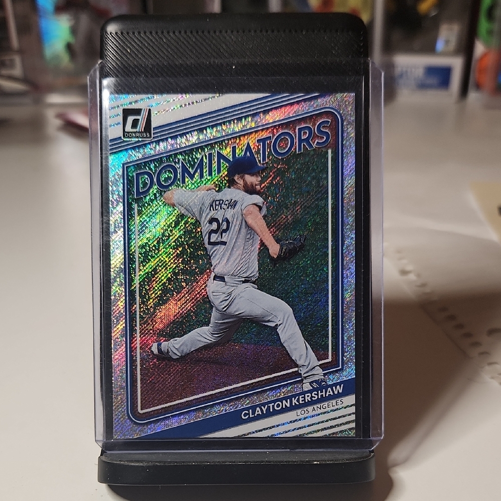 2022 Panini Donruss - Dominators Clayton Kershaw #D-1 Rapture